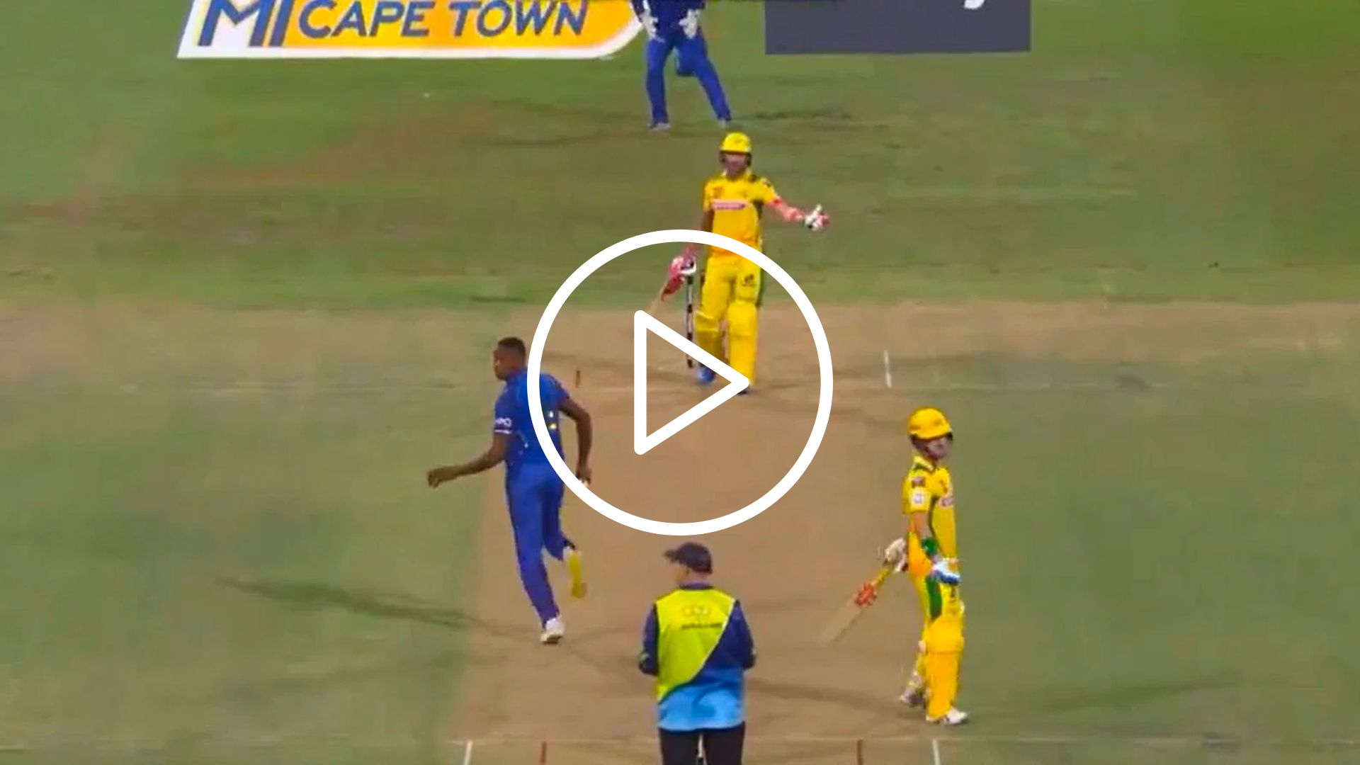 [Watch] Faf du Plessis, Kieron Pollard Get Involved In Heated Altercation In SA20